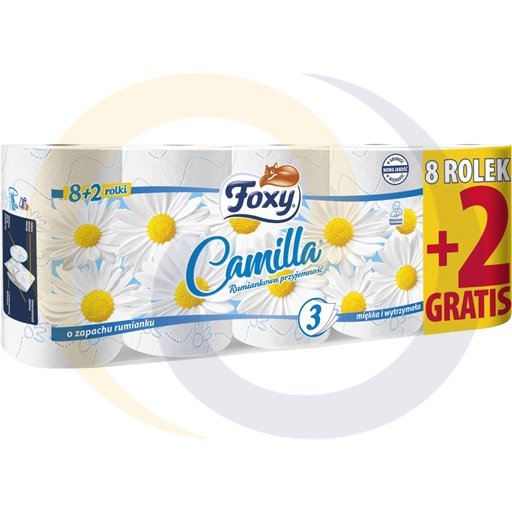 Foxy Papier toaletowy  Camilla 8+2rolki/7szt FOXY kod:5900935011100