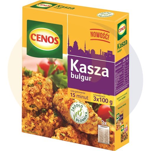 Bulgur groats 3*100g/12 pcs. Cenos