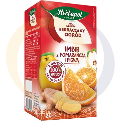 Herbapol Herbaciany Ogród imb.z pom.i pig 20t*2,5g/10szt  kod:5900956006413
