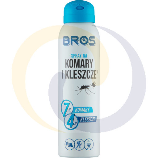 Spray na komary i kleszcze 90ml/12szt .Bros