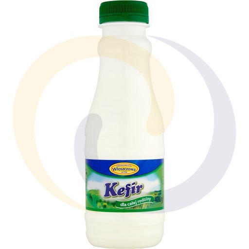 Włoszczowa Kefir - butelka 400g/9szt  kod:5901005001335