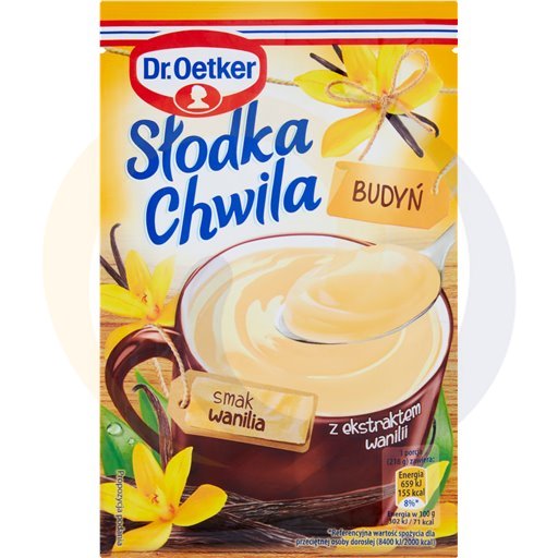 Dr. Oetker Budyń Sł.Chwila waniliowy 43g/30szt Dr.Oetker kod:5900437038490