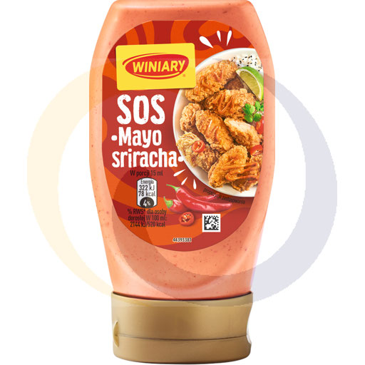 Mayo sriracha sauce 300ml/8pcs Winiary