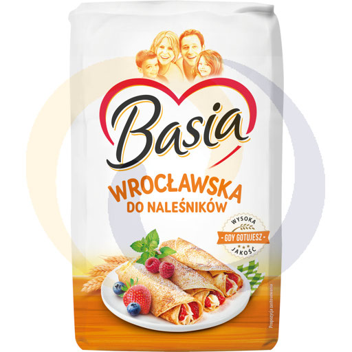 Mąka Basia wrocław.do nal typ500 1,0kg/10szt Goodmills