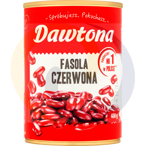 Fasola czerwona 400g/6szt Dawtona