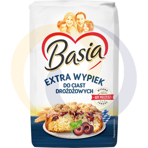 Basia Mehl ex. Backen für Hefe Typ 550 1,0 kg/10 Goodmills