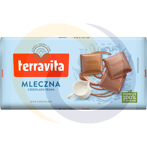 Eurovita (Terravita) Czekolada mleczna TV classic 32% 100g/25szt Terravita kod:5900915028005