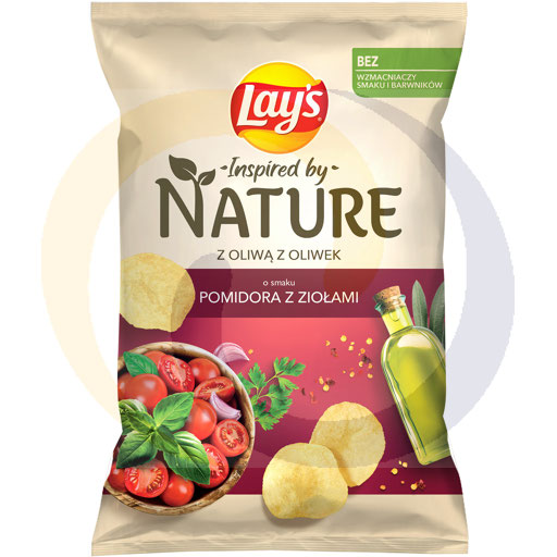 Frito Lay Chipsy Lays ins.by nature pom.z zioł 120g/10s  kod:5900259116338