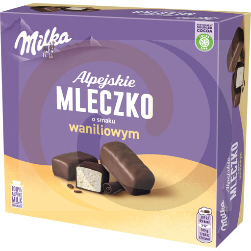 Alpen-Vanillemilch 330g/16 Stück Mondelez