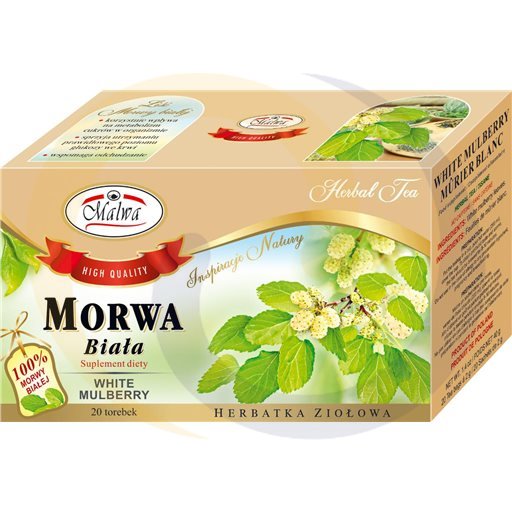 Malwa Herbata ex.ziołowa Morwa biała 20t*2,0g/12szt  kod:5902781001984