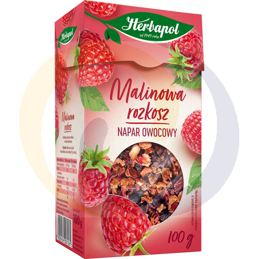 Napar owocowy Malinowa Rozkosz 100g/12szt Herbapol