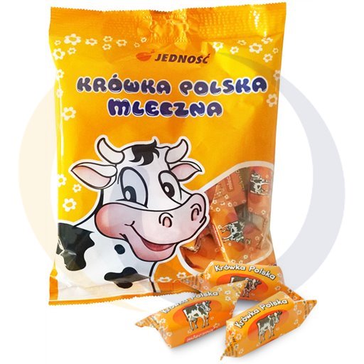 Jedność (Grójec) Cukierki Krówka Polska mleczna 200g/30szt Jedność kod:5900966002856
