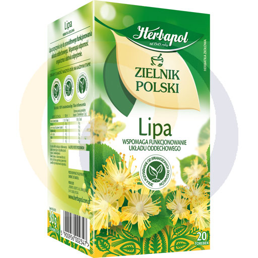 Herbapol Ex Herbata Zielnik Polski Lipa 20t 1,2g/12szt E Herbapol kod:5900956003030