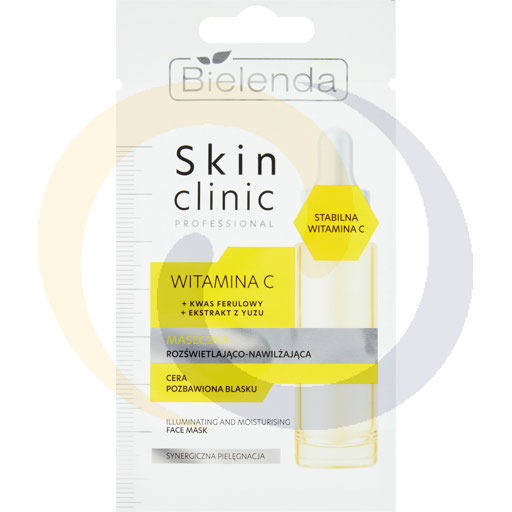 SKIN CLINIC PROFFESIONAL WITAMINA C maseczka rozświetlaj