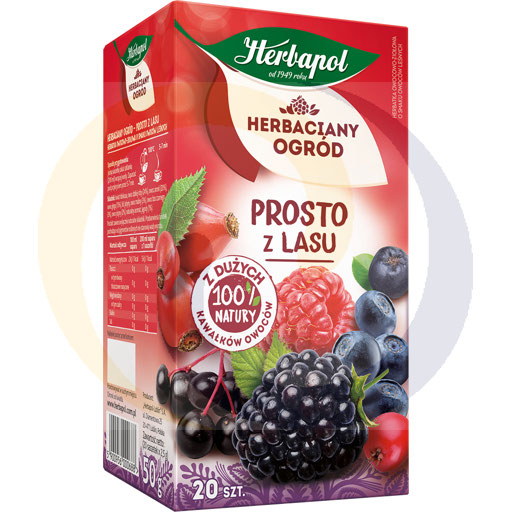 Herbapol Ex Herbaciany Ogród Prosto z lasu 20t 2,5g/10sztE Herbapol kod:5900956001388