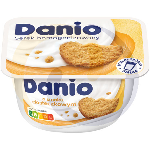 Serek homog. Danio ciasteczkowe 130g/16szt Danone