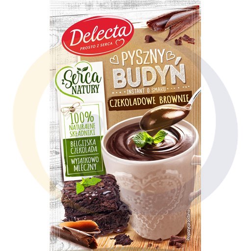 Delecta Budyń Pyszny o sm.czekoladowe brownie 43g/20szt  kod:5900983023261