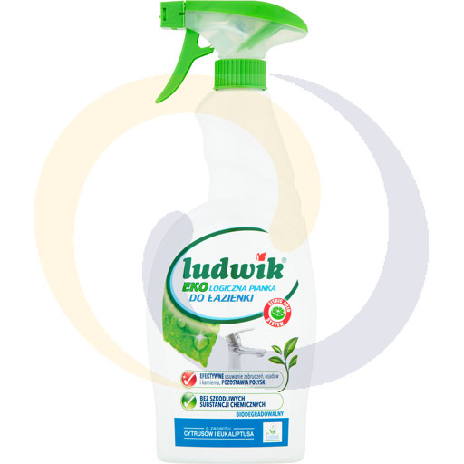 Ludwik ekologiczna pianka do łazienki 750ml/6szt Inco