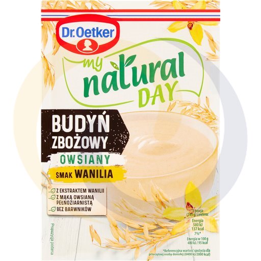 Dr. Oetker Budyń My Natural Day ows.waniliowy 50g/25szt Dr.Oetker kod:5900437027241