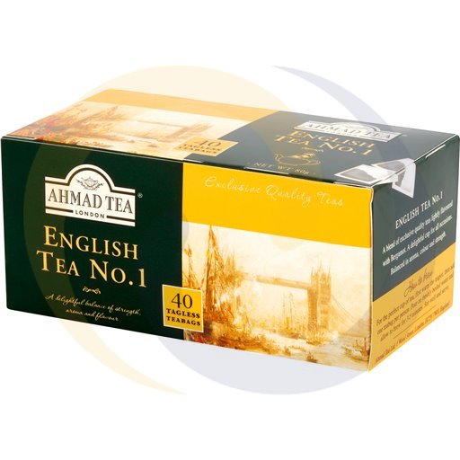 Levant Herbata English No.1 Ahmad Tea 40t*2,0g/18szt  kod:54881006316