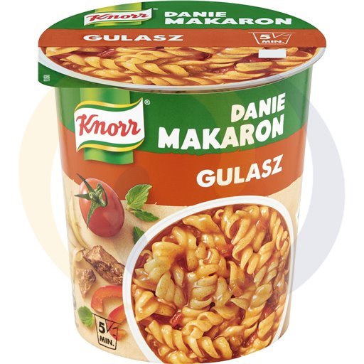 Knorr Danie GK Makaron z sosem gulaszowym 53g/8szt  kod:8712423024601