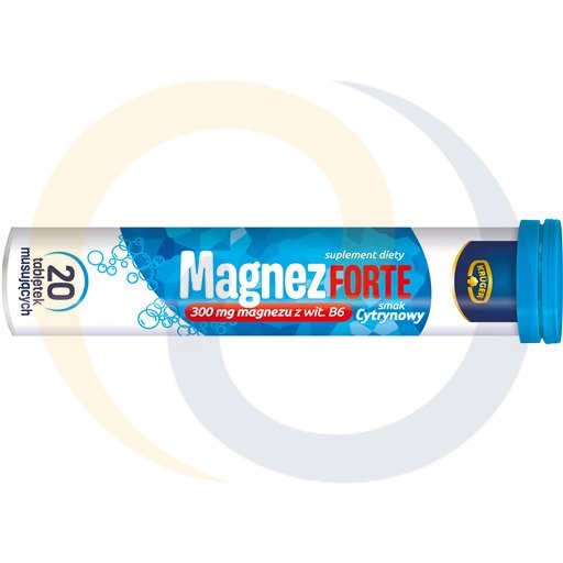 Tabletki magnez forte cytryna 20T 84g/28szt Kruger (26.2985)
