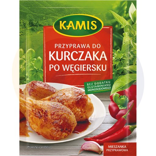 Kamis suchy Przyprawa do kurczaka po węgiersku 25g/28szt Kamis kod:5900084190305