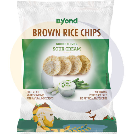 Italmex Chipsy ryżowe Nordy.szczyp.ze śmiet 70g/12szt  kod:3800233091212
