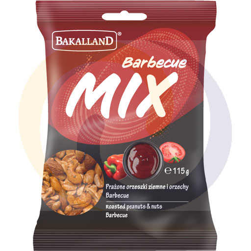 Bakalland Mix Orzechów Barbecue 115g/8szt  kod:5900749106504