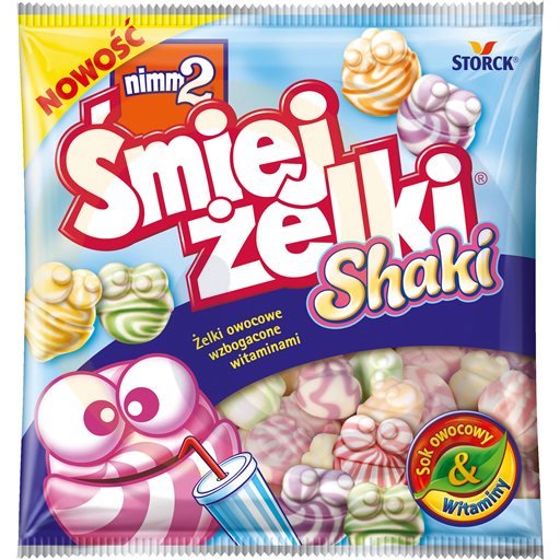 Storck Żelki śmiejżelki shaki 90g/24szt  kod:4014400920758