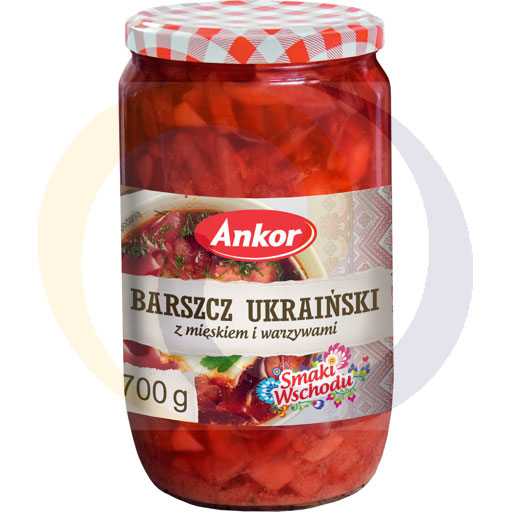 Ankor Zupa Barszcz Ukraiński 700g/6szt  kod:5908241200812