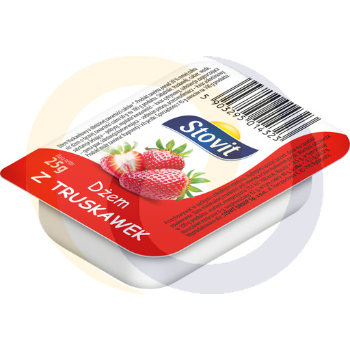Strawberry jam HoReCa 25g/100pcs Stovit
