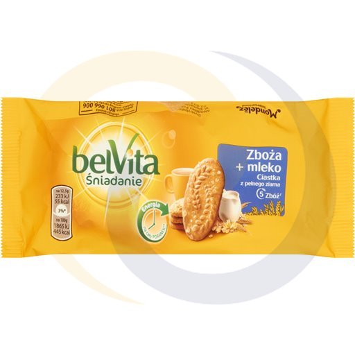 Mondelez - słodycze Ciastka BelVita 5 zboża i mleko 50g/20szt Mondelez kod:7622300428860