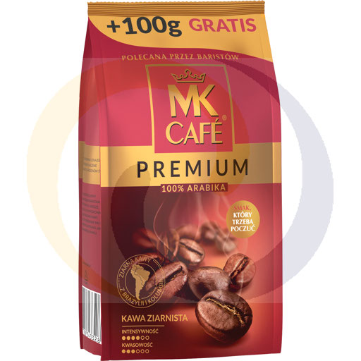 MK Cafe - Strauss Kawa ziarnista MK Premium 1,0kg+100g gratis/6szt Strauss kod:5900788345391