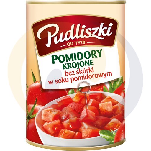 Pomidory krojone w/s pom. 400g/12szt Pudliszki