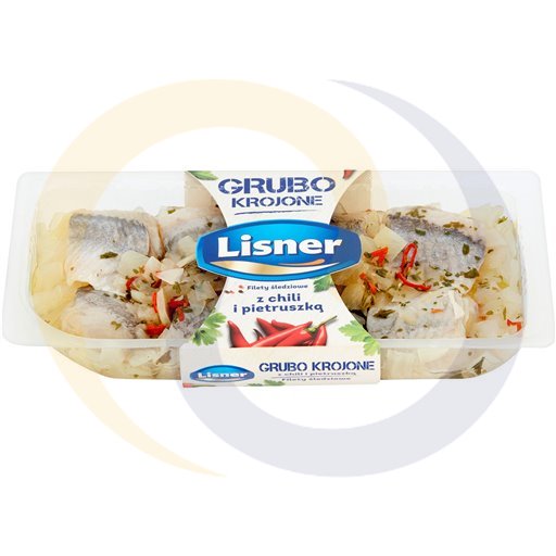 Lisner Filety śledziowe grubo krojone z chili 200g  kod:5900344009996