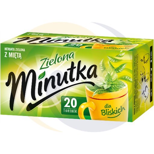 Mokate - herbaty Herbata ex.ziel.Minutka mięta 20t/28g/12szt Mokate kod:5900396028563