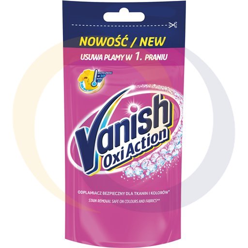 Benckiser Vanish Oxi Action Pink płyn sasz,100ml/24szt  kod:5900627067675