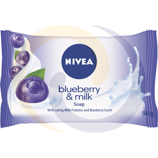 Nivea Mydło w kostce  90g blueberry & milk kod:5900017039237