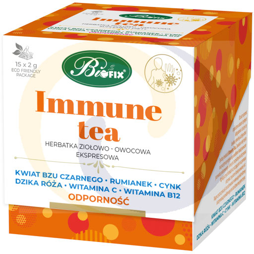 Bifix Herbatka immune tea ziołowo-owocowa 15*2,0g/6szt  kod:5901483084721