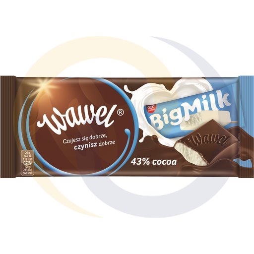 Wawel Czekolada Big Milk 100g/18szt  kod:5900102024452