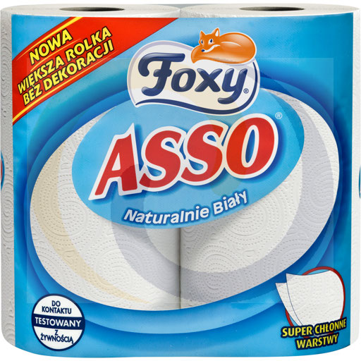 Foxy Ręcznik kuchenny  Asso Profesional 2 rolki/1opk FOXY kod:5900935002016