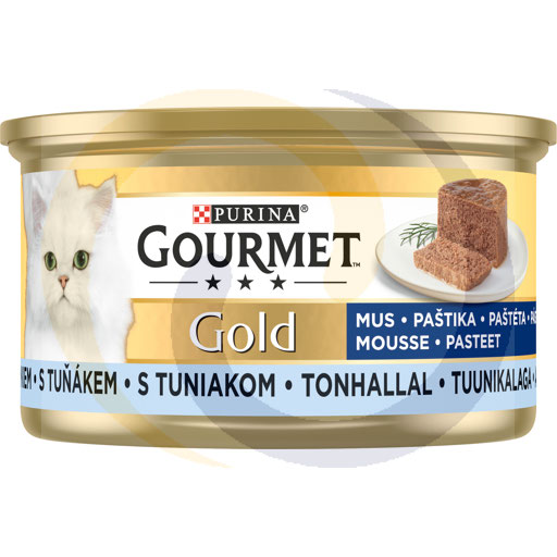 Pokarm Gourmet Gold mus z tuńczykiem 85g/12szt Purina (21.2494)