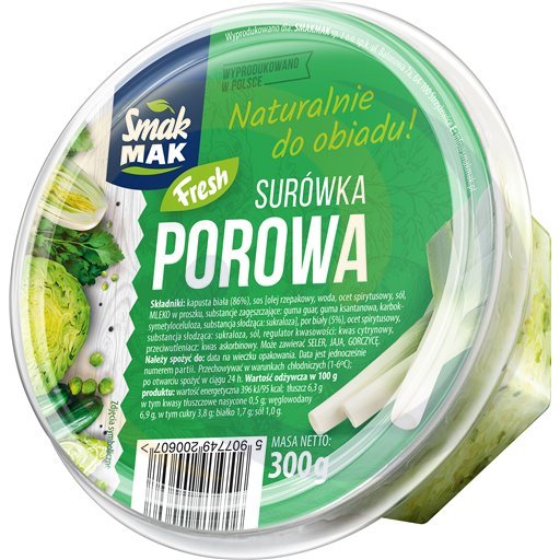 Surówka Porowa 300g/1szt SmakMak