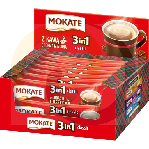Mokate - kawy Kawa 3w1 Classic mix paluszek 17g/15szt/8dis Mokate kod:5900649010413