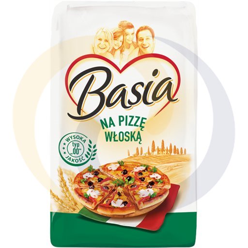 Mąka Basia na pizzę włoską typ00 1,0kg/10szt Goodmills (71.2690)