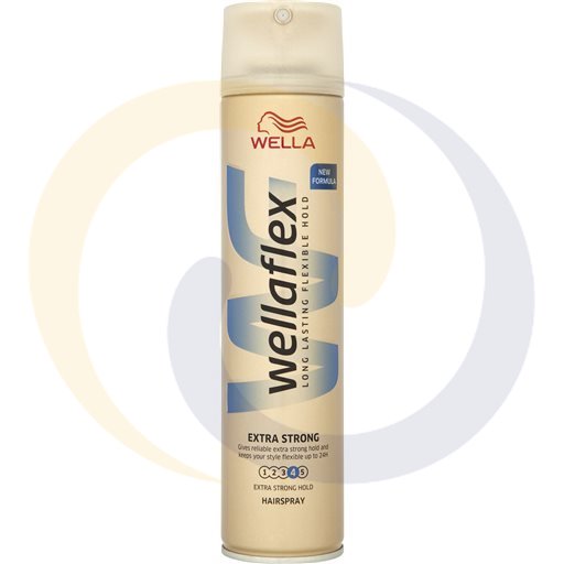 Procter & Gamble Chemia Lakier do włosów Wellaflex 250ml extra strong kod:4056800114061