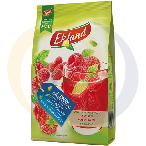 Ekland Herbata rozp. ekoland malina 300g/12szt Maspex kod:5900909000567
