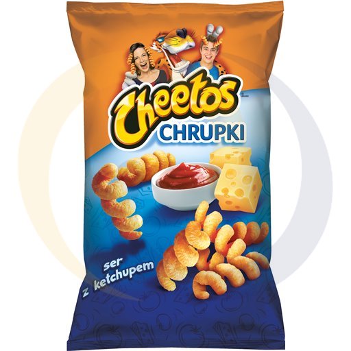 Frito Lay Chrupki Cheetos spirale ser/ketchup 145g/14szt  kod:5900260000000