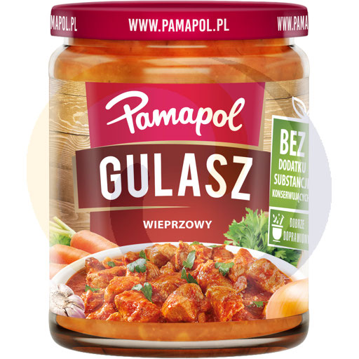 Gulasz wieprzowy 500g/8szt Pamapol